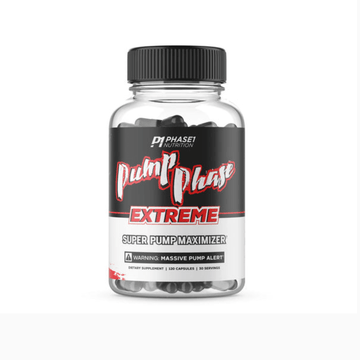 P1 Phase 1 Nutrition Pump Plus Extreme 120 caps